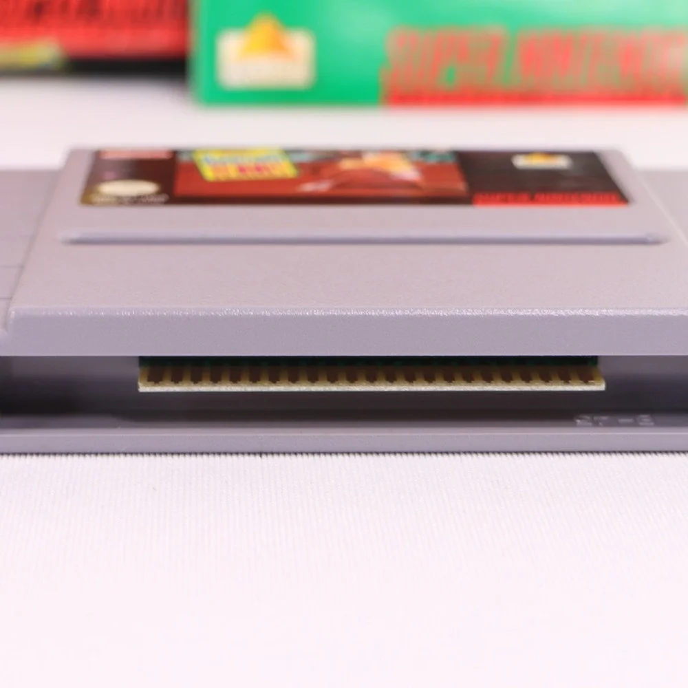 David Crane's Amazing Tennis Game Cartridge Open Box Super Nintendo SNES SNS-006